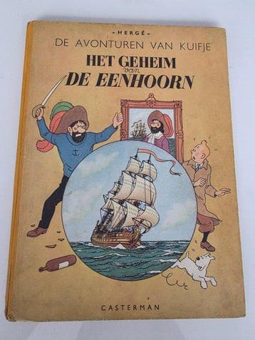 Kuifje 11 - Het Geheim van De Eenhoorn - 1 Album - Eerste, Boeken, Stripboeken, Nieuw