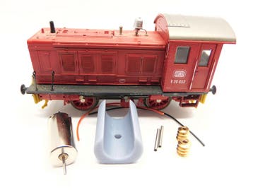 micromotor HLM004G motor ombouwset voor Lima V 20, BR 270,, Overige merken, Gelijkstroom, Verzenden, Overige typen