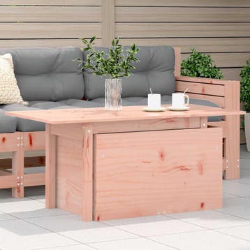 vidaXL Tuintafel 100x50x75 cm massief douglashout, Verzenden, Nieuw