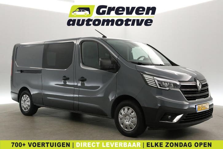 Renault Trafic 2.0 dCi 150PK L2H1  Aut.  Airco  Cruise  3, Auto's, Bestelauto's, Te koop, Automaat, Diesel, Zilver of Grijs, Renault