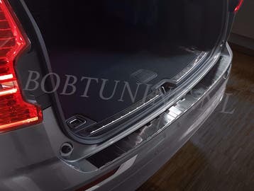 Rvs grafiet bumperbescherming Volvo Xc60 2017-, Ophalen of Verzenden, Nieuw