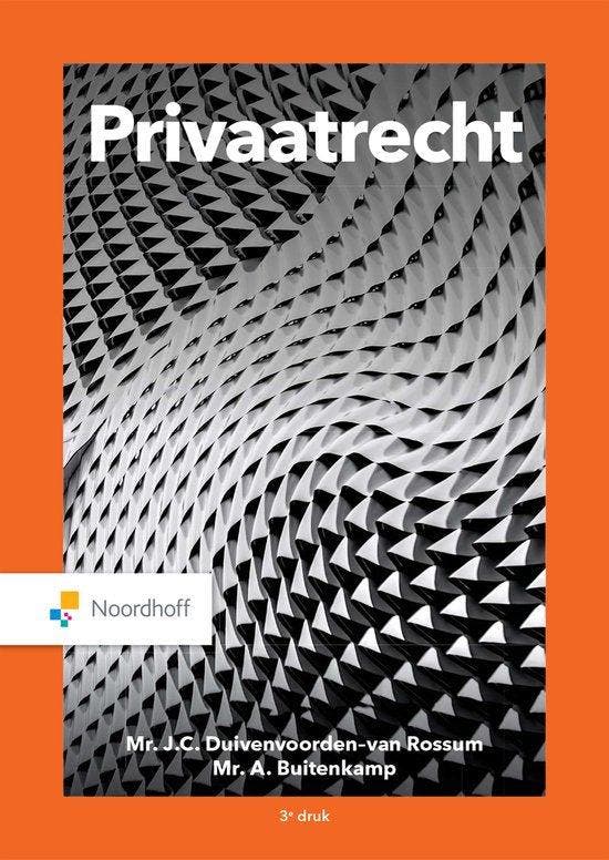 Boek Privaatrecht 9789001747633, Boeken, Overige Boeken, Zo goed als nieuw, Verzenden