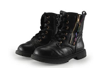 Graceland Veterboots Meisjes in maat 31 Zwart, Verzenden, Schoenen, Zo goed als nieuw, Jongen of Meisje