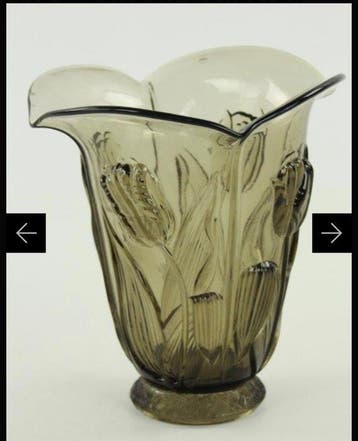 Scailmont - Vaas - tulp - Glas - Art déco H Heemskerk