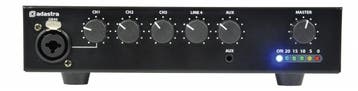 Adastra UA90 Compacte 100V Mixer Versterker 90Watt, Verzenden, Nieuw, Overige typen, Overige merken