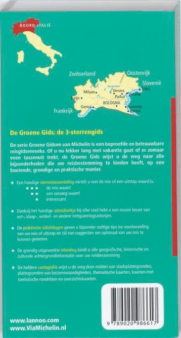 Noord-Italie / De Groene Reisgids 9789020986617, Verzenden, Zo goed als nieuw