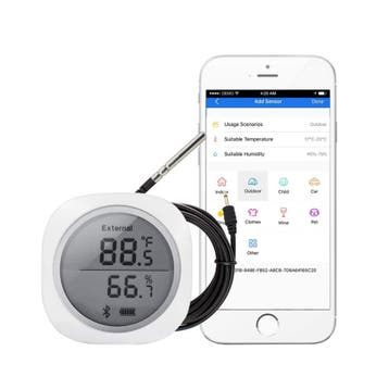 Digitale Thermometer Hygrometer | Retourdeal - OP=OP, Ophalen of Verzenden, Zo goed als nieuw