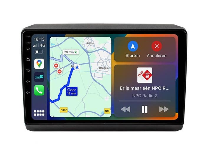 Peugeot Boxer Citroen Jumpy Radio Apple Carplay Android Auto, Auto diversen, Autoradio's, Nieuw, Ophalen of Verzenden