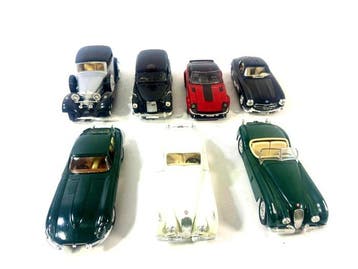 Bburago, Polistil, Majorette 1:24 - Modelauto (7) - Jaguar, Nieuw