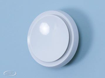 OUTLET Gavo Toevoerventiel rond kunststof wit buis 125 mm, Ophalen of Verzenden, Nieuw