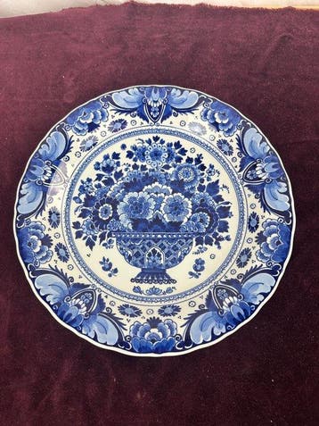 De Koninklijke Porceleyne Fles / Royal Delft - Bord - 9035 -, Antiek en Kunst