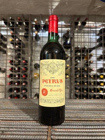 1981 Petrus - Pomerol - 1 Fles (0,75 liter), Nieuw