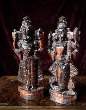 Beeld, Matsya und Varaha - Indien - Paar hinduistischer