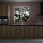Chocolade eiken greeploze keuken Aruba 28032, Huis en Inrichting, Verzenden, Nieuw