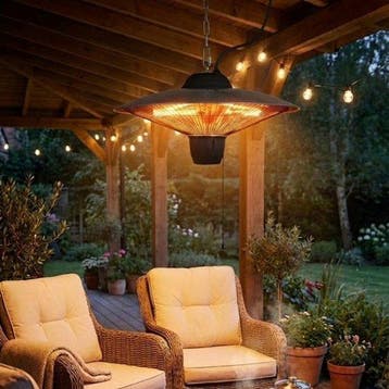 2dekans | Eurom Partytent heater 1502 - RVS - 1500W, Tuin en Terras, Terrasverwarmers, Ophalen of Verzenden, Zo goed als nieuw