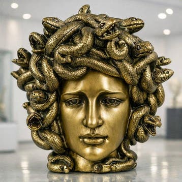 Art House - sculptuur, ***MEDUSA BUSTE***– mythological