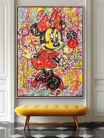 Joaquim Falco - MINNIES ICE CREAM XXL Fluor paint