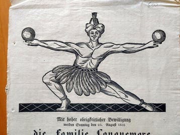 Familie Longuemare erste acrobatische Tänzer aus Paris -, Antiek en Kunst
