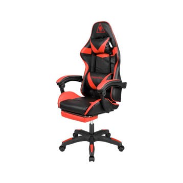 Gamestoel - bureaustoel - GX-150 - Black Red + massage, Spelcomputers en Games, Games | Overige, Ophalen of Verzenden, Nieuw