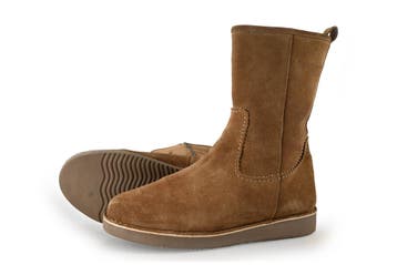 Ayana Laarzen in maat 41 Cognac, Kleding | Dames, Schoenen, Hoge laarzen, Overige kleuren, Verzenden, Zo goed als nieuw