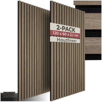 Akoestische panelen Sonic Wall houtlook, Verzenden, Nieuw