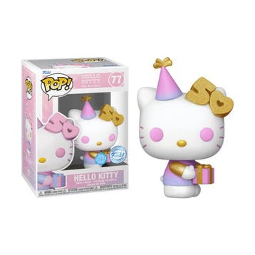 Funko Pop Hello Kitty  Present 50th   Glitter  77 [Funko  ], Verzenden, Nieuw
