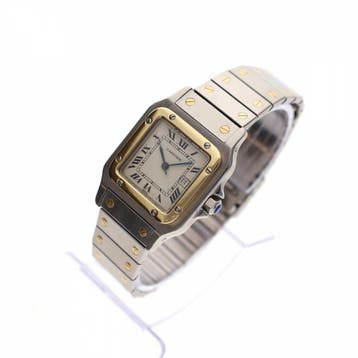 Cartier Santos Spider Dial 2961; Vintage Automatisch Ho..., Sieraden, Tassen en Uiterlijk, Overige merken, Gebruikt, Overige materialen