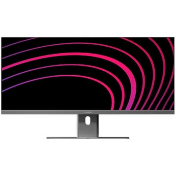 Alogic Edge 34 ultrawide WQHD LCD monitor, space grey, Computers en Software, Verzenden, Nieuw