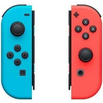 Originele Nintendo Switch Joy Con Blauw/Rood Set - SL/SR..., Ophalen of Verzenden, Zo goed als nieuw