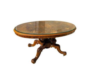 Salontafel - Walnoot - Victorienne