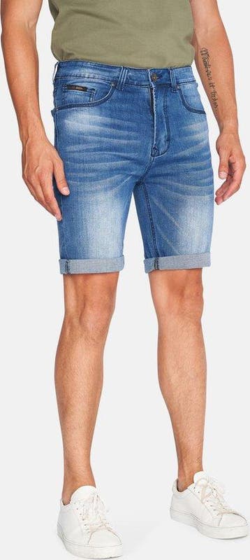 2dekans | Mario Russo Mario Russo Denim Short, Mario Russo, Ophalen of Verzenden, Zo goed als nieuw, Blauw