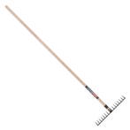 Talen Tools Tuinhark – 16 gesmede tanden – 160 cm essenh, Ophalen of Verzenden, Nieuw, Hark