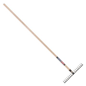 Talen Tools Tuinhark – 16 gesmede tanden – 160 cm essenh, Ophalen of Verzenden, Nieuw, Hark