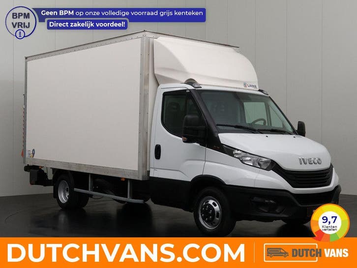 Iveco Daily Laadklep 35C16 | wit, Auto's, Bestelauto's, Lease, Handgeschakeld, BTW verrekenbaar, Diesel, Wit, Euro 6, Iveco