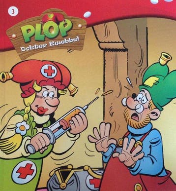 Plop: Dokter Kwebbel / Actie Em-té / 3 - Gert Verhulst, Verzenden, Zo goed als nieuw, Gert Verhulst
