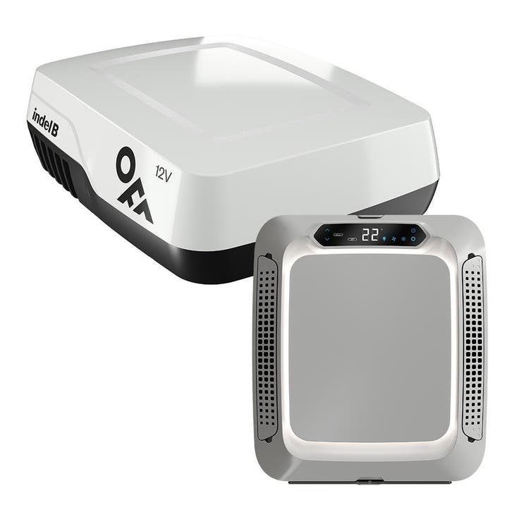 Indel B Plein-Aircon 12V Airconditoner met Ringlight Diff..., Caravans en Kamperen, Kampeeraccessoires, Nieuw, Ophalen of Verzenden