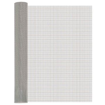 vidaXL Gaas Scherm 80 x 200 cm 8 Mesh RVS 201 Zilverkleurig, Verzenden, Nieuw, IJzer