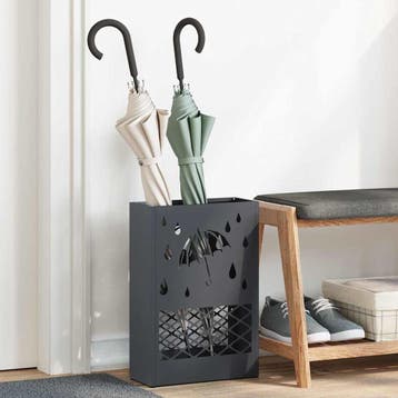 vidaXL Regen paraplu standaard Antraciet 28 x 12 x 41 cm, Verzenden, Nieuw
