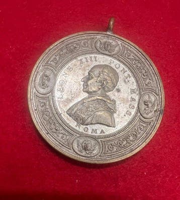 Italië. Medal LEONE XIII (1878-1903) MEDAGLIA 1878 BASILICA