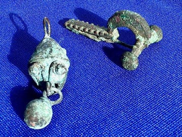 Oud-Romeins Brons Fibula - 25 mm