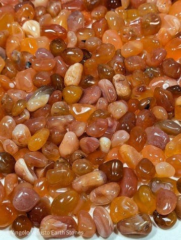 1 kg - natuurlijke carneoolagaat partij – 100% natuurlijke