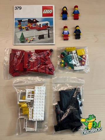 LEGO Bus Station 379, Verzenden, Zo goed als nieuw, Complete set, Lego