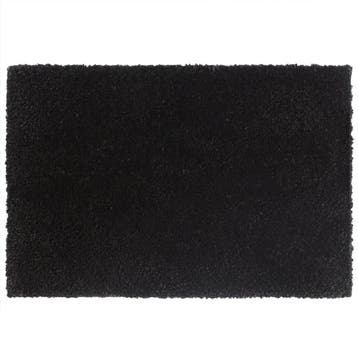 vidaXL Deurmat 40x60 cm getufte kokosvezel zwart, Verzenden, Nieuw