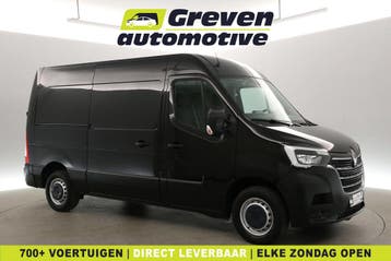 Renault Master 2.3 dCi L2H2 | Airco | Cruise | Carplay | 3, Euro 6, Renault, Zwart, Nieuw
