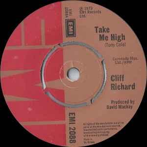 Single vinyl / 7 inch - Cliff Richard - Take Me High, Verzenden, Zo goed als nieuw, 7 inch, Pop