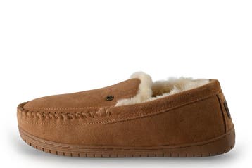 Warmbat Australia Pantoffels in maat 43 Cognac, Overige kleuren, Verzenden, Zo goed als nieuw, Pantoffels of Sloffen