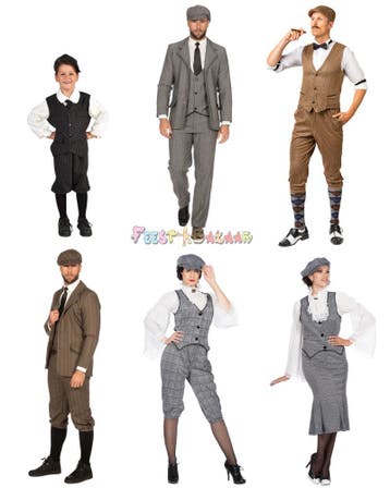 Peaky Blinders Outfit - Roaring 20s kleding Man Vrouw Kind, Kleding | Heren, Carnavalskleding en Feestkleding, Ophalen of Verzenden