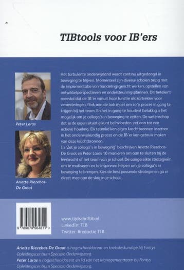 Zet je collegas in beweging / TIBtools 9789079564811, Boeken, Verzenden, Gelezen, Peter Laros