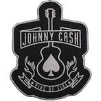 Johnny Cash - Guitar - patch officiële merchandise, Ophalen of Verzenden, Nieuw, Kleding