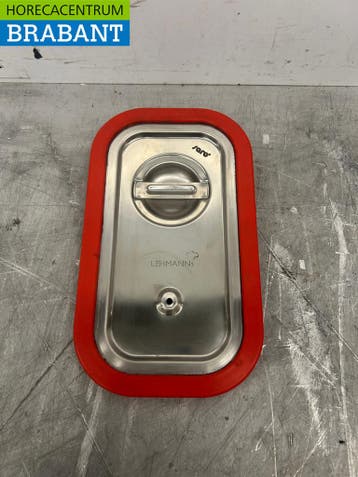 RVS Rubber Gastronorm deksel 1/4 GN Horeca, Ophalen of Verzenden, Nieuw zonder verpakking